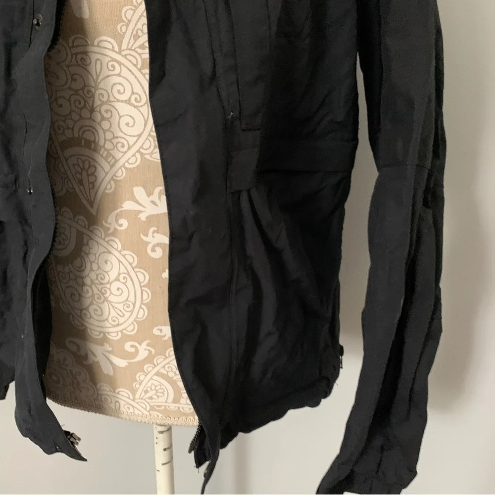 North face // black zip front ski jacket size small - Picture 4 of 10